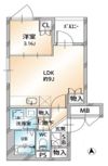 creal墨田eastの間取り画像