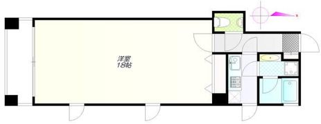 月村マンションNo.27の間取り画像