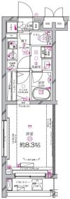 ディアレイシャス世田谷上町の間取り画像