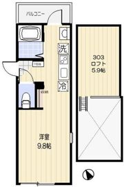 ヒルクレスト西馬込の間取り画像