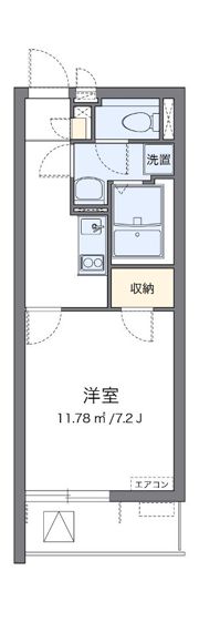 クレイノほっと熊谷の間取り画像
