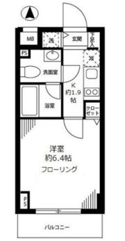 グロースメゾン亀戸の間取り画像