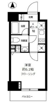 グロースメゾン亀戸の間取り画像