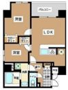 JU TOWER FRONT 北斎Stの間取り画像