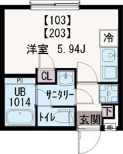 K・S武蔵関の間取り画像