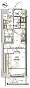 ドムス・スタイル武蔵小山の間取り画像