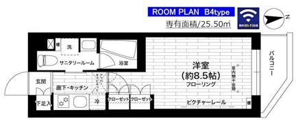グランドコンシェルジュ世田谷アジールコートの間取り画像