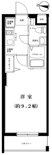 グランフォース高円寺の間取り画像