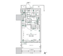 ローレルタワールネ浜松町の間取り画像