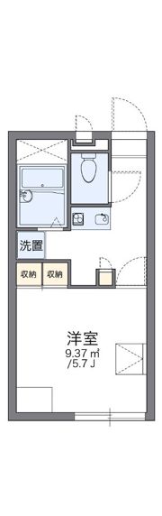 レオパレスレクエルド ユウの間取り画像