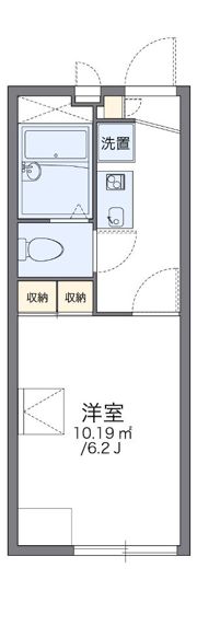レオパレスさつきの間取り画像