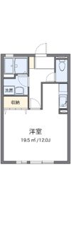 レオパレスリヴェールの間取り画像