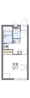 レオパレスプリムローズの間取り画像