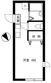 ハウスアウルの間取り画像