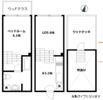 hike skip floor terrace houseの間取り画像