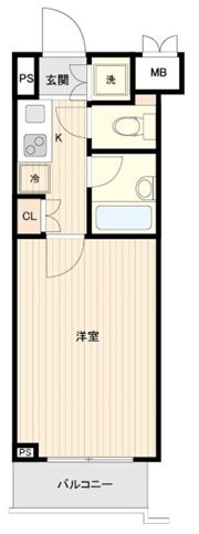 ルーブル大森七番館の間取り画像