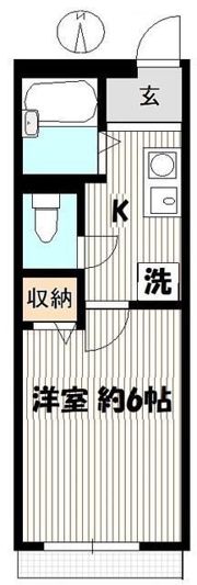 林マンションの間取り画像