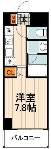 ヒューリック浅草橋江戸通の間取り画像