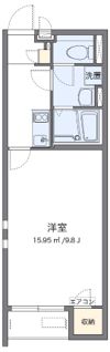 クレイノHolyⅡの間取り画像