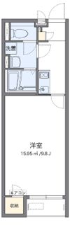 クレイノHolyⅡの間取り画像