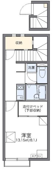 レオネクストmanaの間取り画像