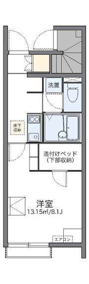 レオネクストmanaの間取り画像