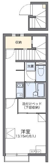 レオネクストmanaの間取り画像