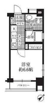 HF銀座レジデンスの間取り画像