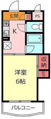 長島ビル号室の間取り画像