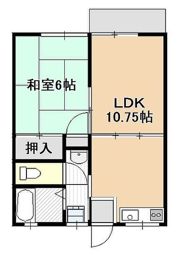 第1柳沢ハイツの間取り画像