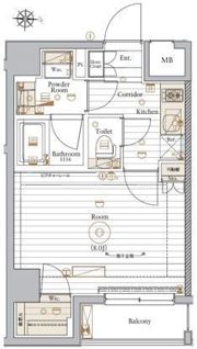 メイクスデザイン住吉Ⅲの間取り画像