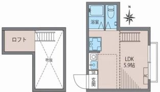 高円寺アーバンハイムの間取り画像
