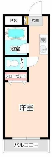 メゾンラベンダー8番館の間取り画像