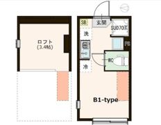 ハーモニーテラス春日町Ⅳの間取り画像