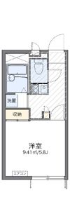 レオパレススペーシア 東池袋の間取り画像