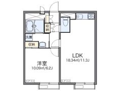 レオパレススペーシア 東池袋の間取り画像