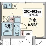 シェルブルー大井町の間取り画像