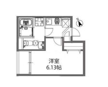 モダンアパートメント高田馬場の間取り画像