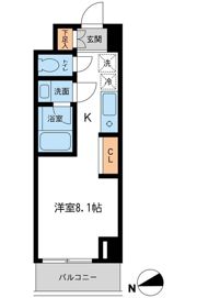 レジデンス雪谷大塚の間取り画像