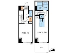 レジデンス雪谷大塚の間取り画像