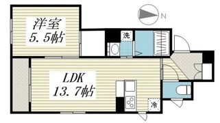Bella Vista Shibaの間取り画像