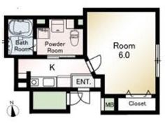 CREAL三軒茶屋の間取り画像