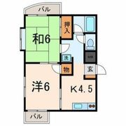 上高田フラッツの間取り画像