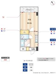 マノアコートの間取り画像