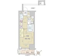 レビスタ白金高輪の間取り画像