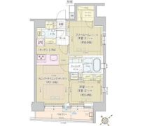 レビスタ白金高輪の間取り画像