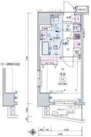 リヴシティ田町の間取り画像
