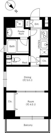 日神デュオステージ池上の間取り画像