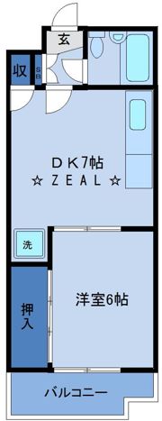 香山ビルの間取り画像