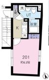 L’Allure不動前の間取り画像